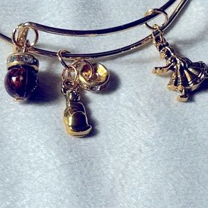 A girl with her cat bracelet